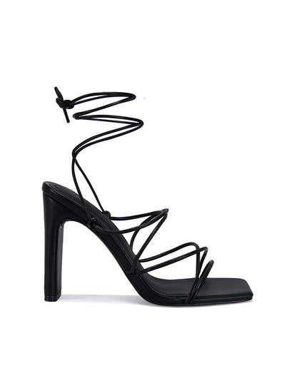 Eden Lace Up High Heel-5